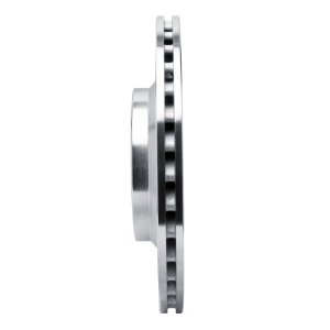 Mercedes-Benz SL550 Brake Rotor (1) - Rear Left - R1 Concepts - Drilled & Slotted - Silver - `13-`20